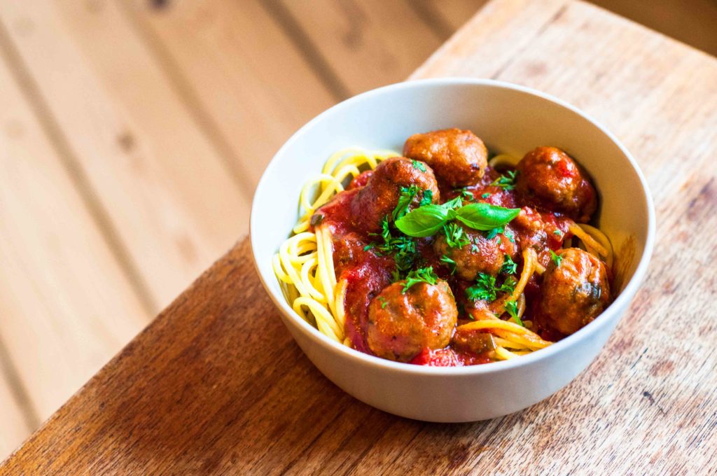 Spaghetti Meatballs - low FODMAP opskrift